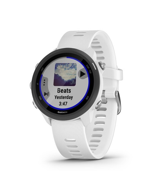 Reloj GPS Forerunner 245 Music Garmin Blanco · El Corte Inglés