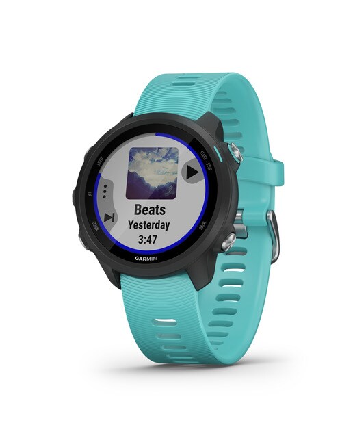 Relógio GPS Forerunner 245 Music Garmin Azul / Preto-1