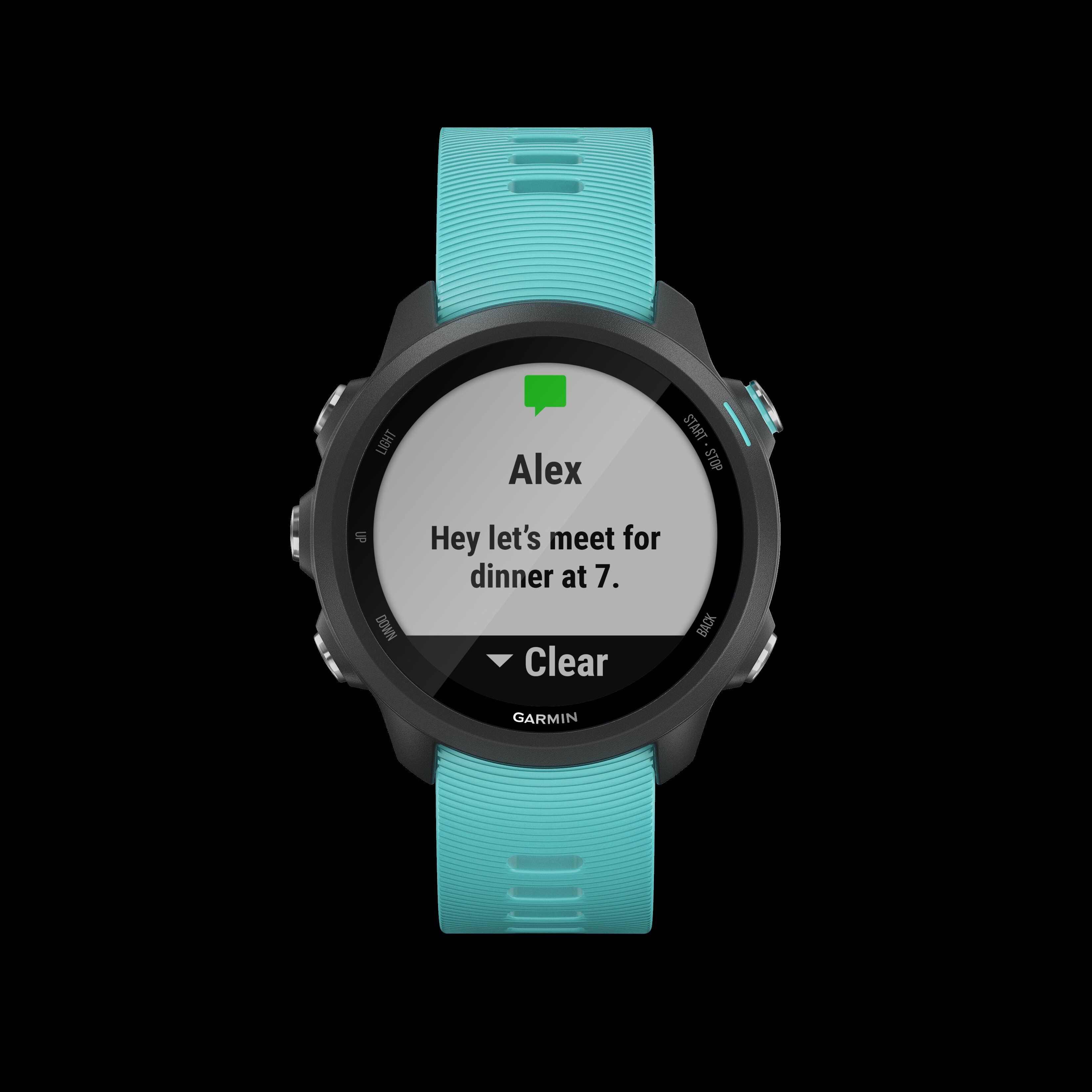 Relógio GPS Forerunner 245 Music Garmin Azul / Preto-14