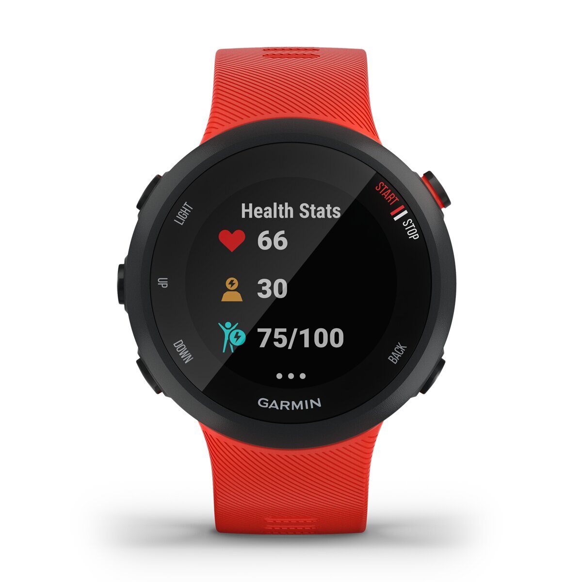 Reloj GPS Forerunner 45 Talla L Garmin - Rojo / Negro Rojo / Negro-7