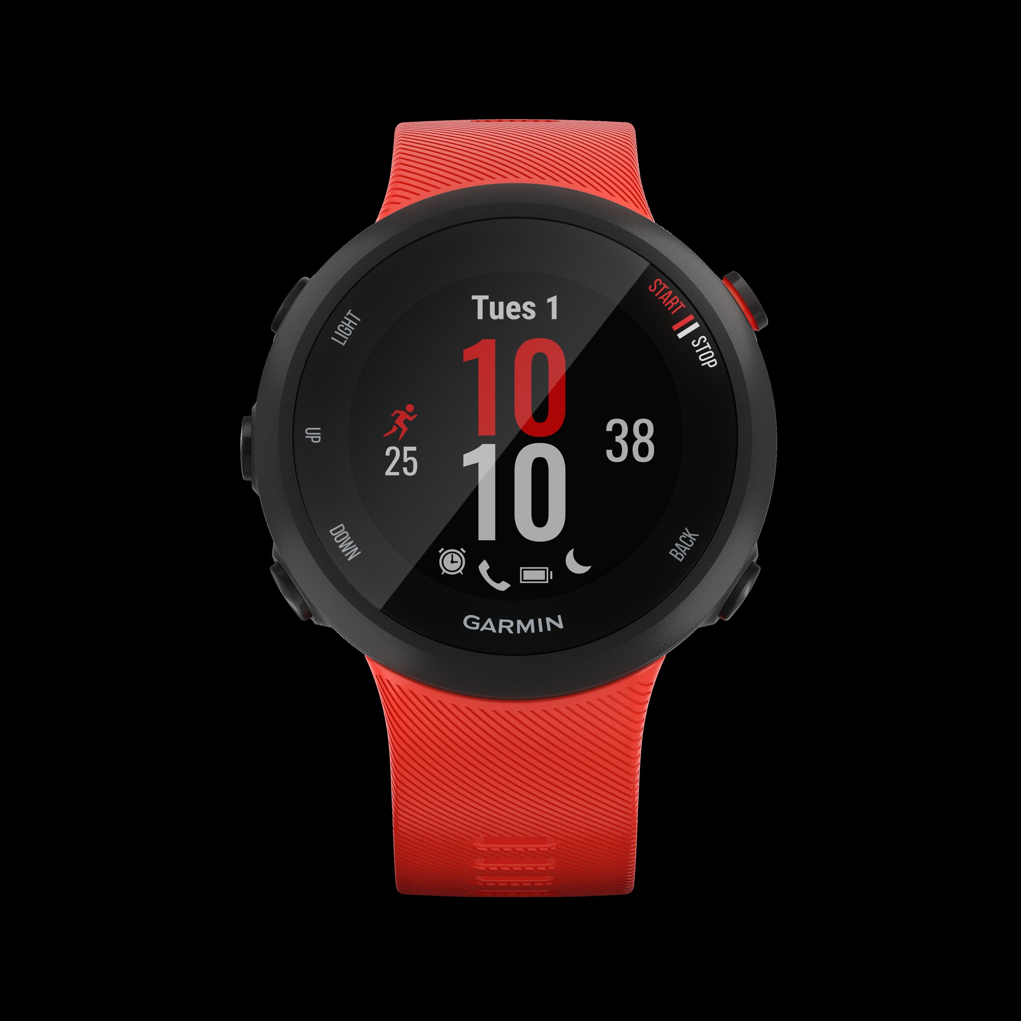 Reloj GPS Forerunner 45 Talla L Garmin - Rojo / Negro Rojo / Negro-11