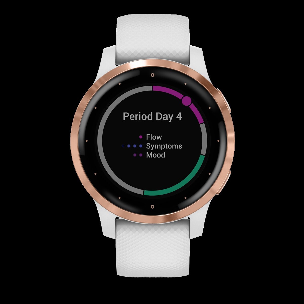 Relógio GPS com pulsómetro Vivoactive® 4S Tamanho S Branco / Dourado-9