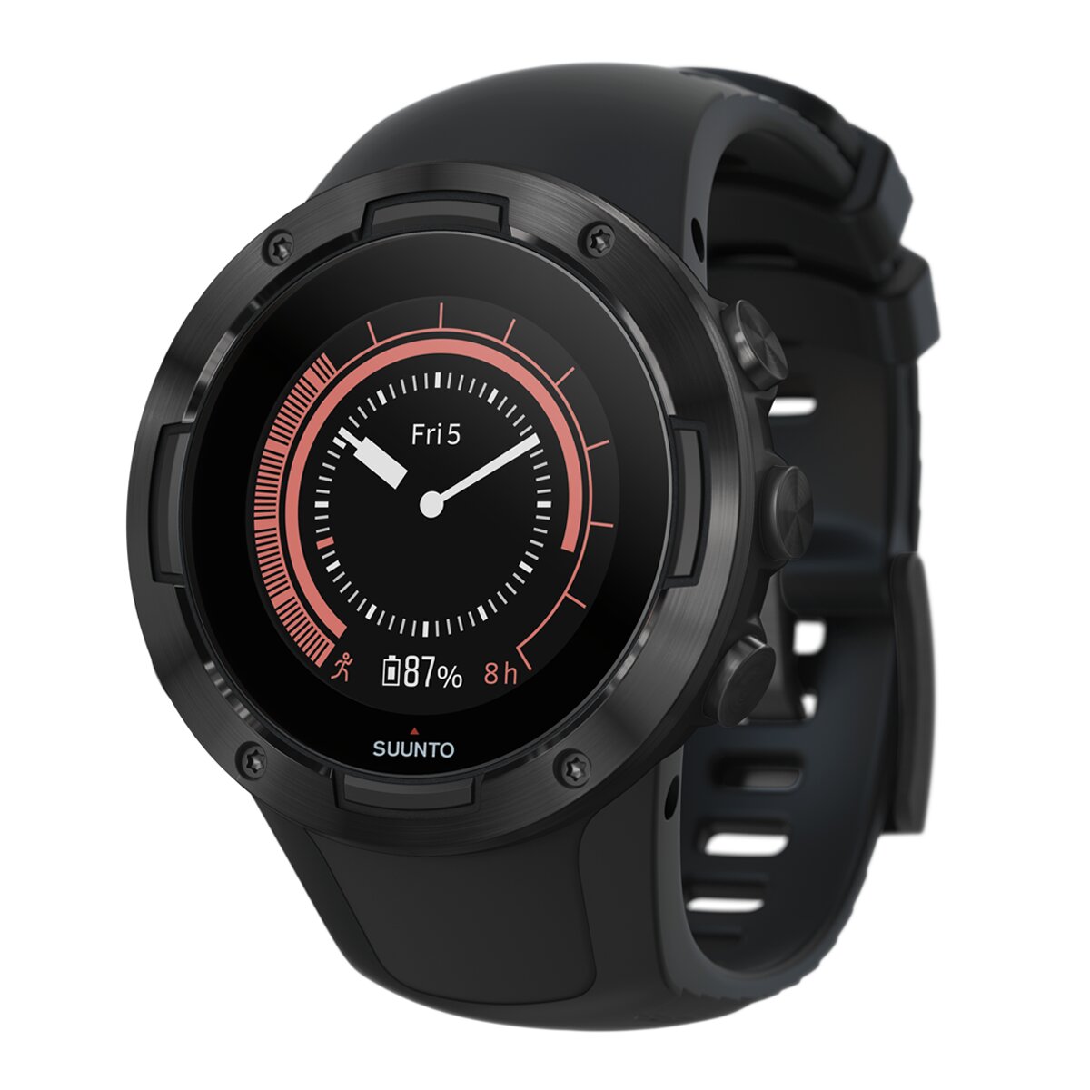 Relógio GPS Suunto 5 G1 All Black Suunto Preto-4