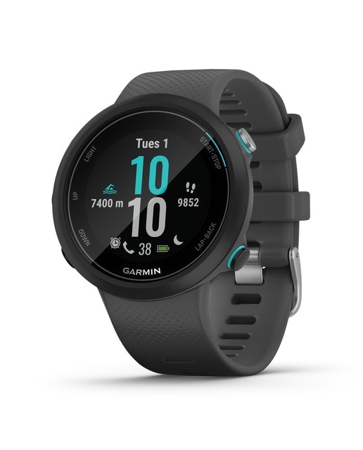Relógio GPS com pulsómetro Swim 2 Garmin Cinzento-1