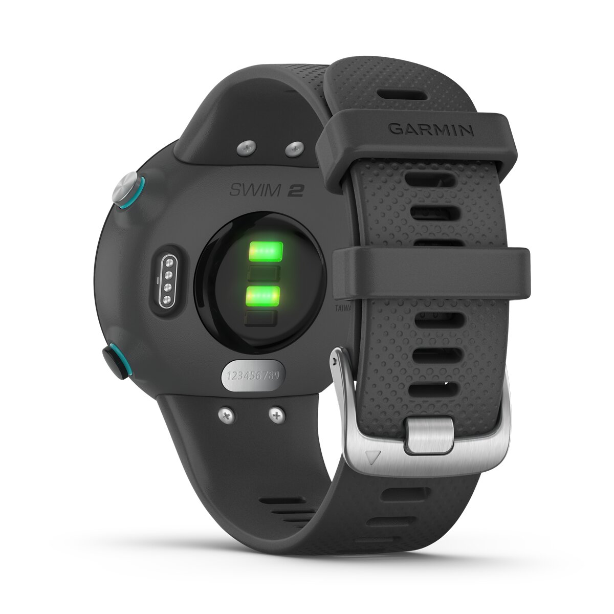 Relógio GPS com pulsómetro Swim 2 Garmin Cinzento-3