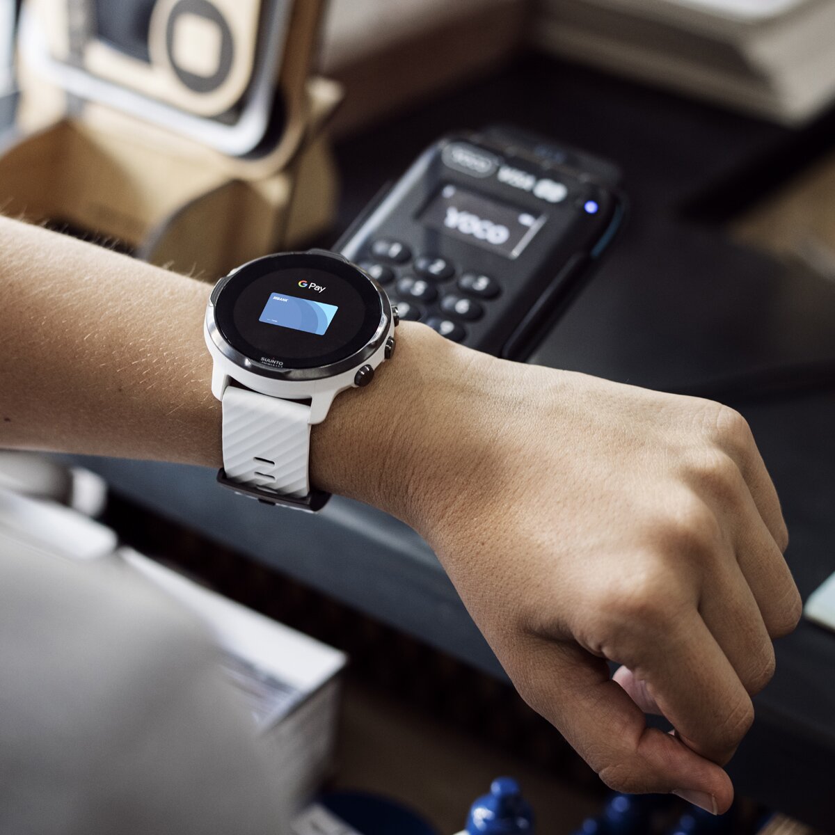 Smartwatch desportivo 7 Branco-10