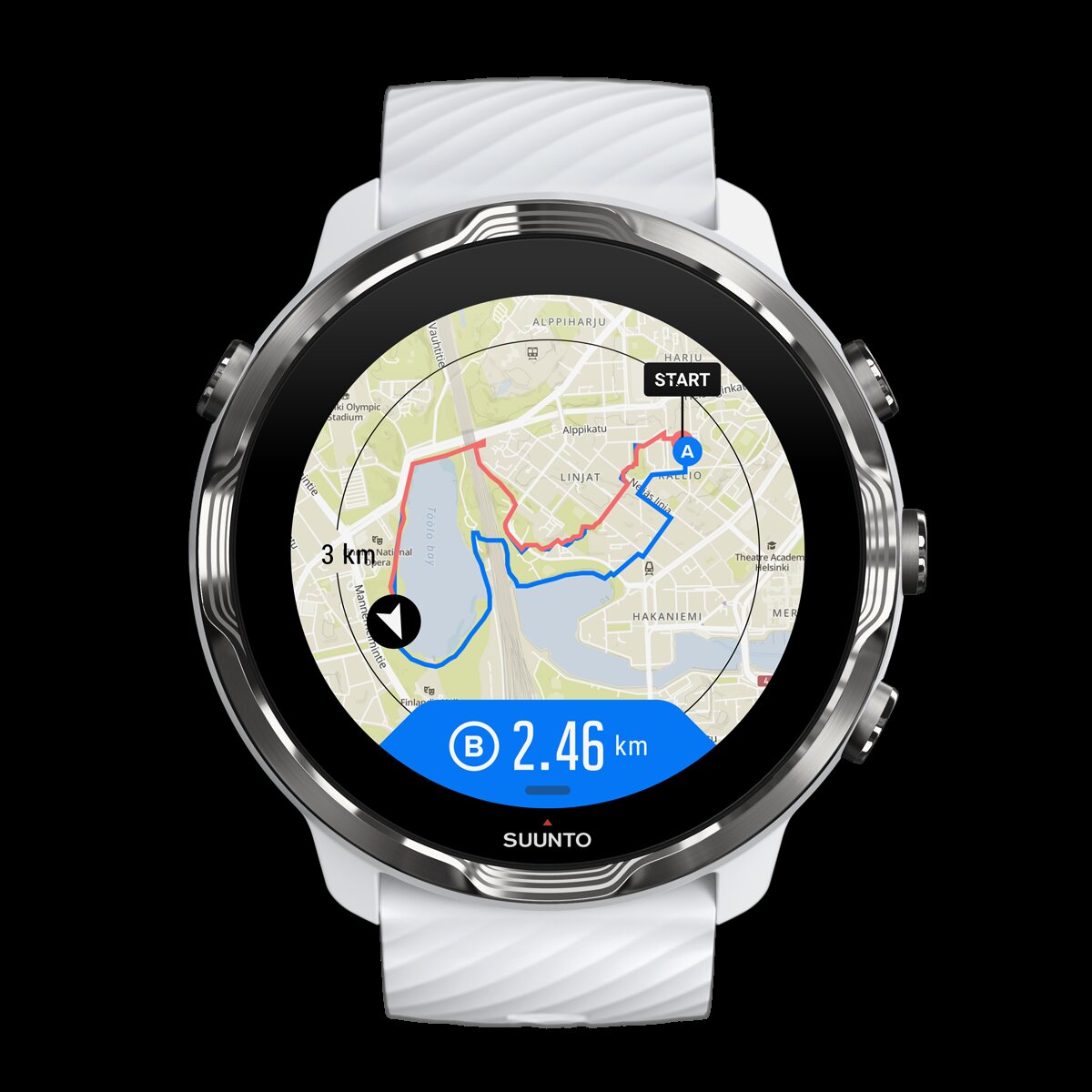 Smartwatch desportivo 7 Branco-16