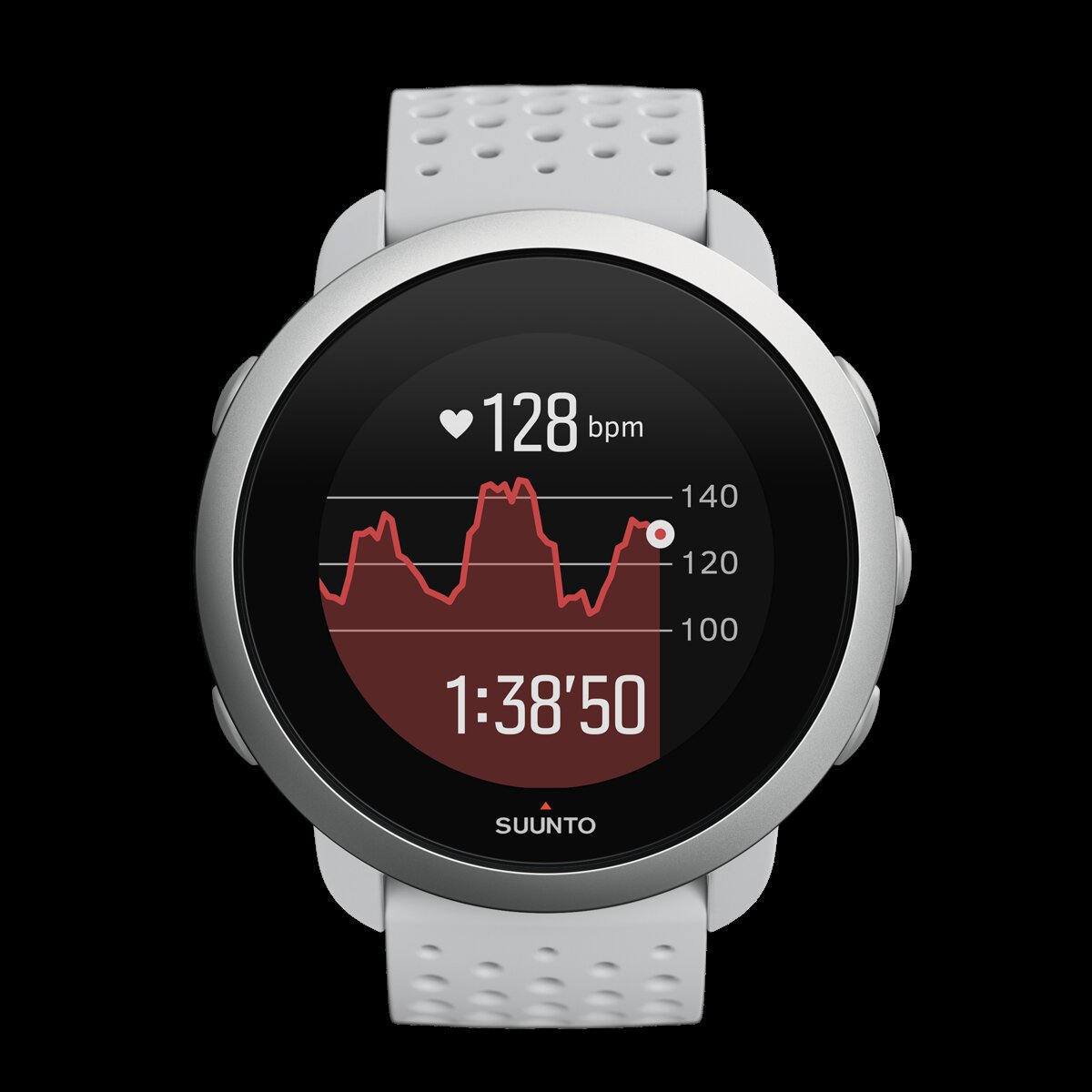 Relógio GPS com pulsómetro 3 Branco-4