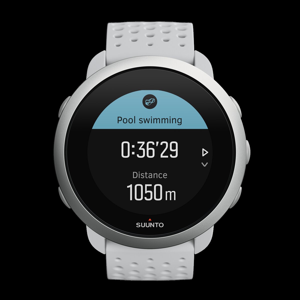 Relógio GPS com pulsómetro 3 Branco-5