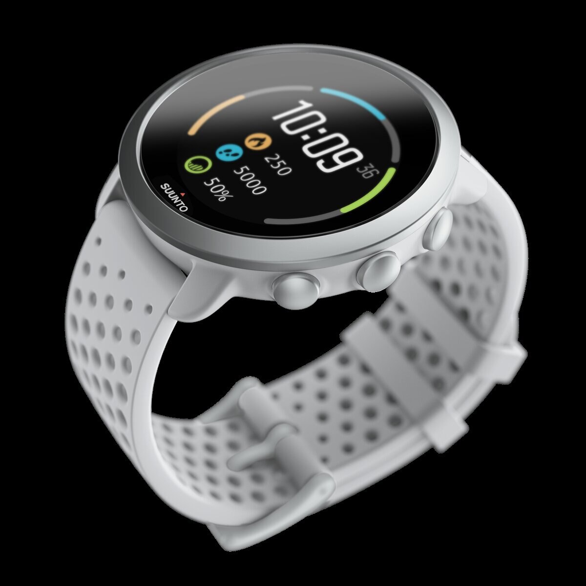 Relógio GPS com pulsómetro 3 Branco-6
