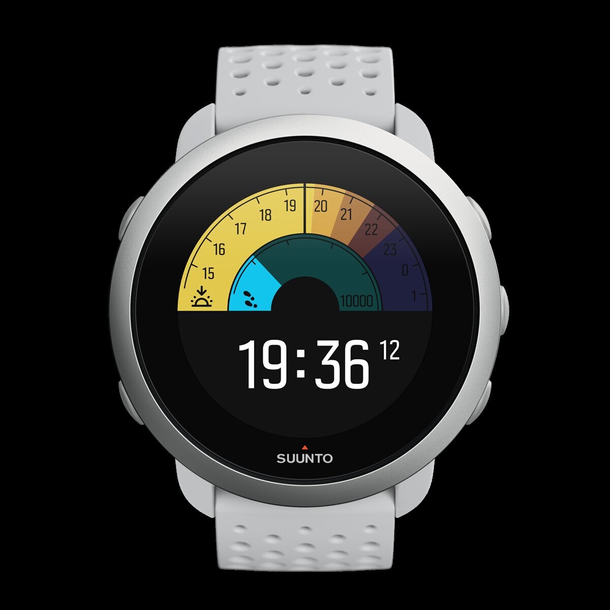Relógio GPS com pulsómetro 3 Branco-7
