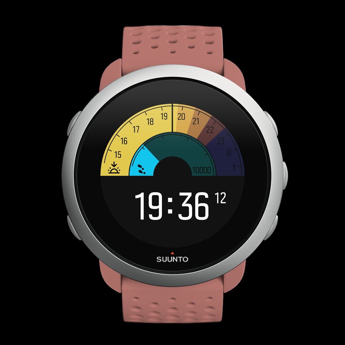Relógio GPS com pulsómetro 3 Salmão-6