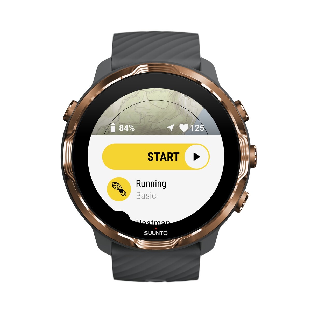 Smartwatch desportivo 7 Cinzento / Dourado-8