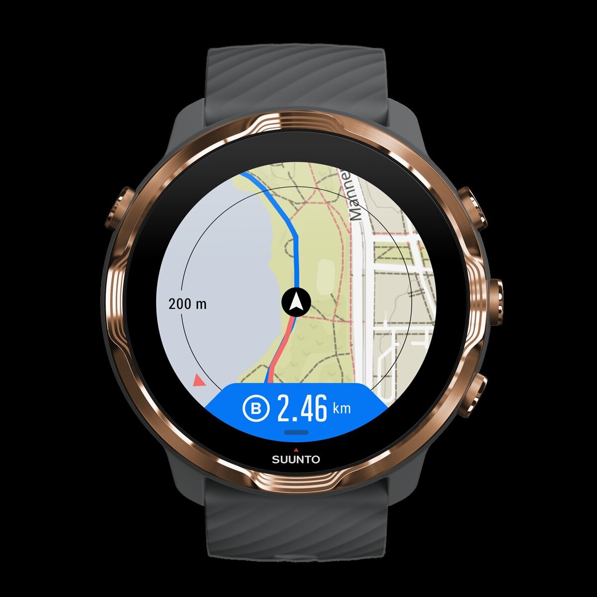 Smartwatch desportivo 7 Cinzento / Dourado-11