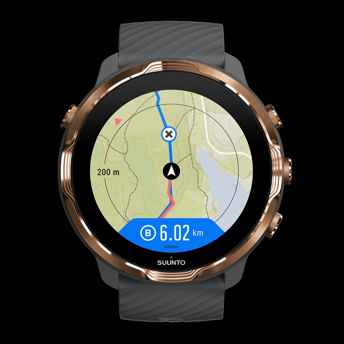 Smartwatch desportivo 7 Cinzento / Dourado-12