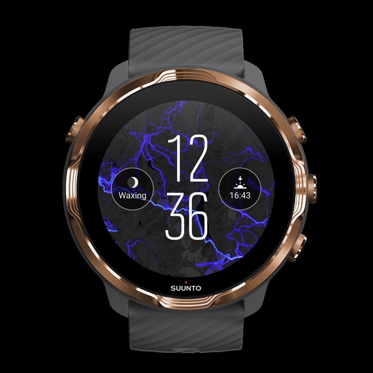 Smartwatch desportivo 7 Cinzento / Dourado-16