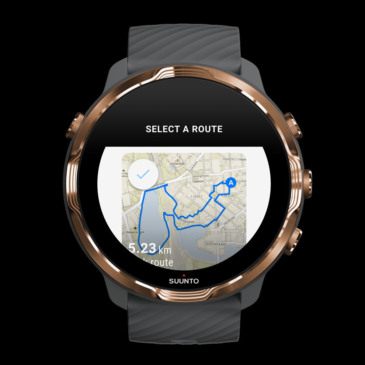 Smartwatch desportivo 7 Cinzento / Dourado-19