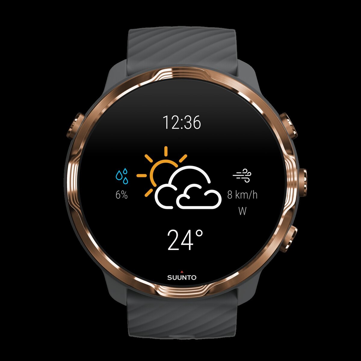 Smartwatch desportivo 7 Cinzento / Dourado-20