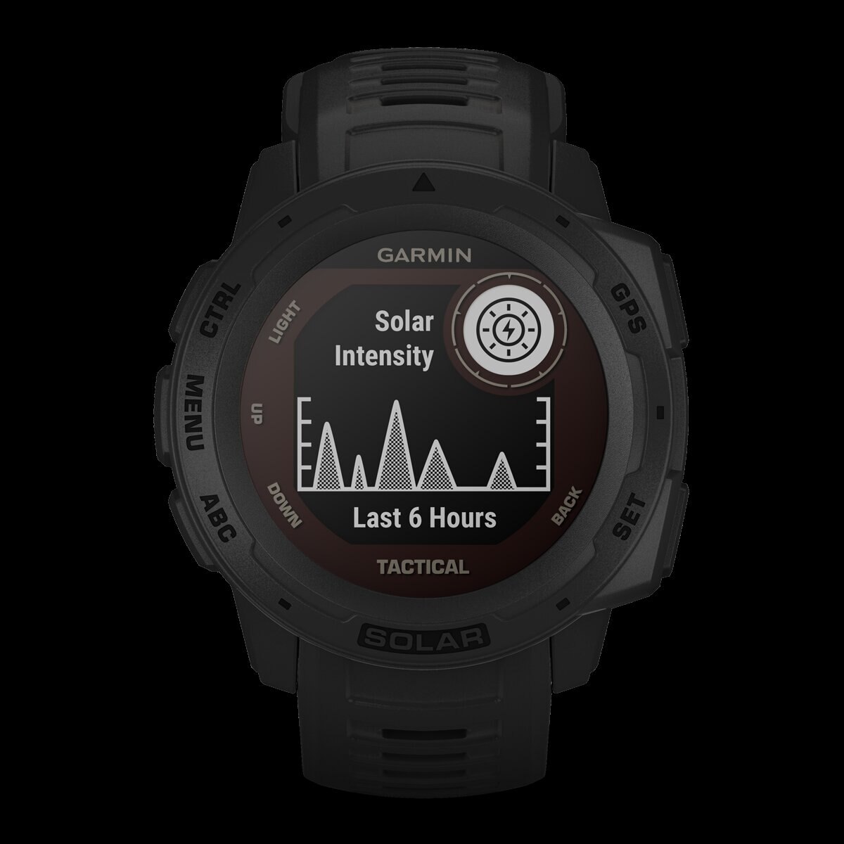 Relógio GPS Instinct Solar Tactical Edition Preto-2