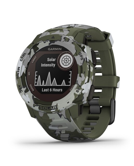 Relógio GPS Instinct Solar Camo Edition Camuflagem-1