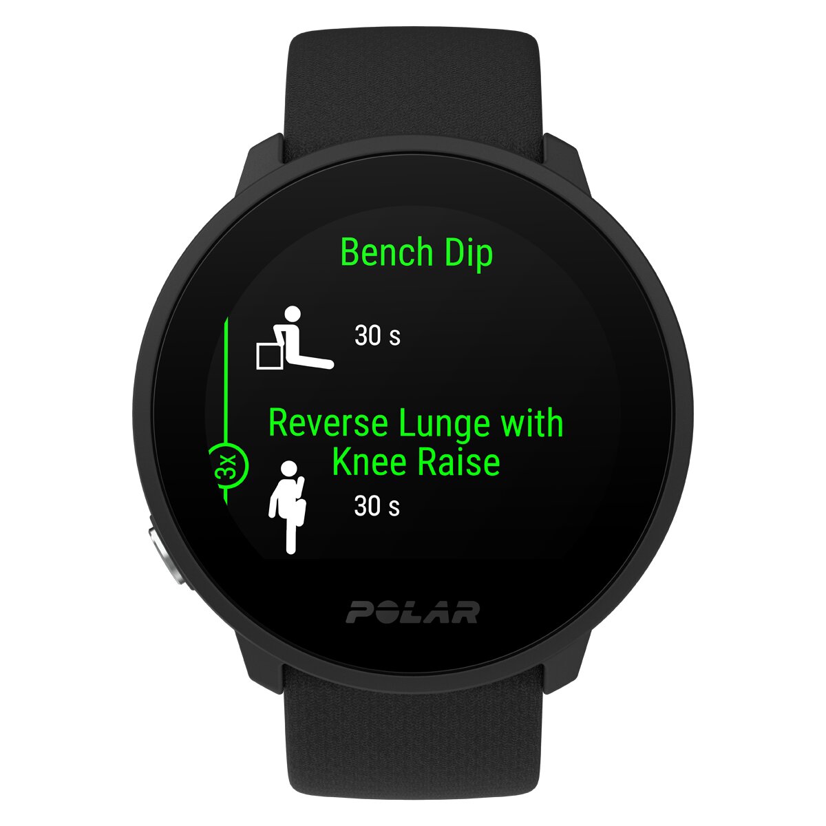 Relógio Fitness Unite S-L Preto-5