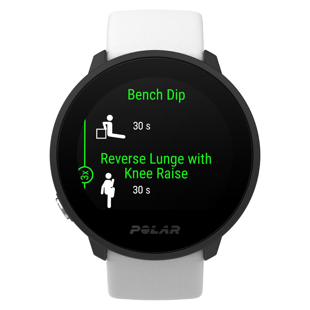 Relógio Fitness Unite S-L Branco-4