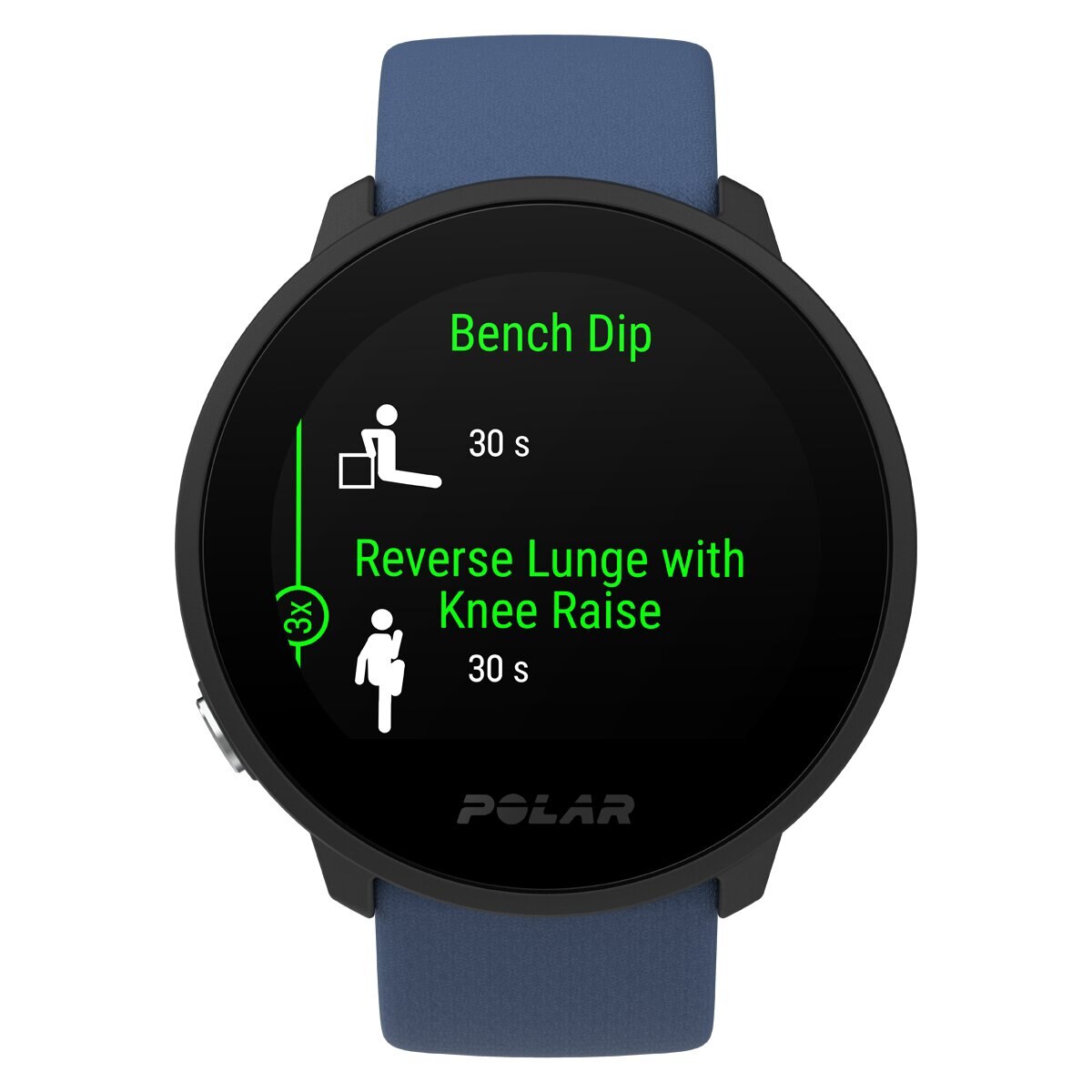 Relógio Fitness Unite S-L Azul-4