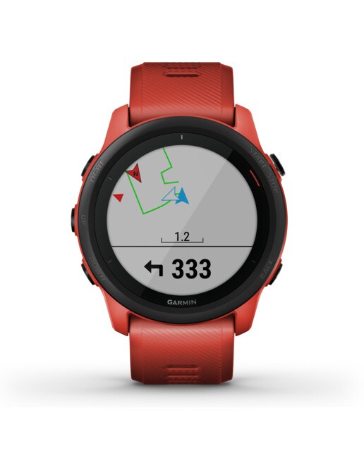 Relógio smartwatch GPS Forerunner 745 Vermelho-1