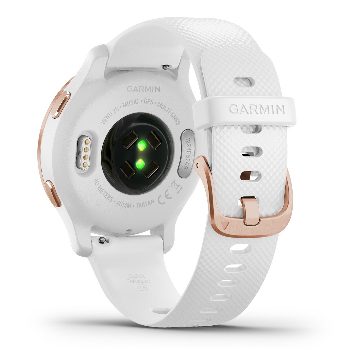 Relógio smartwatch Venu 2S Branco / Dourado-2