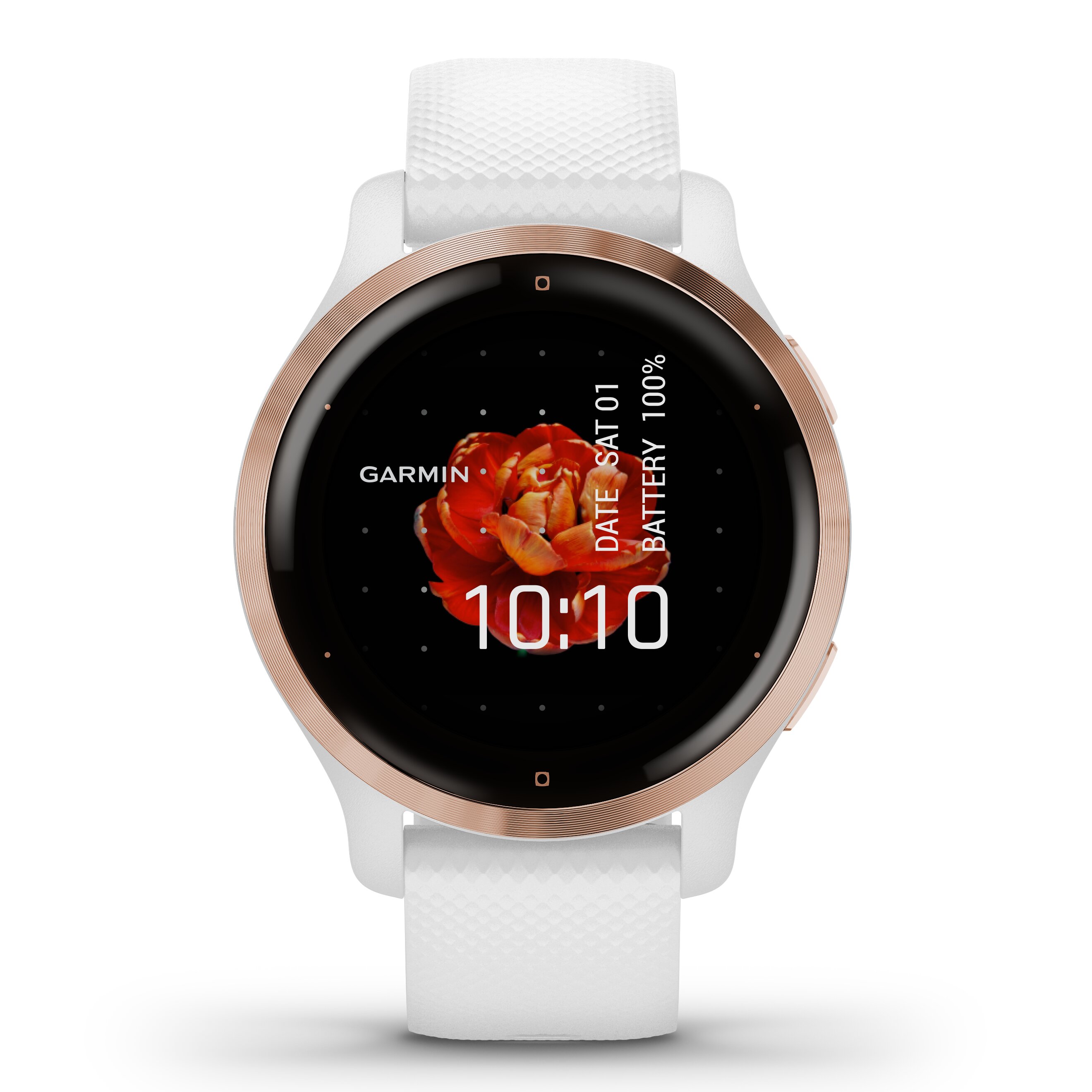 Relógio smartwatch Venu 2S Branco / Dourado-5