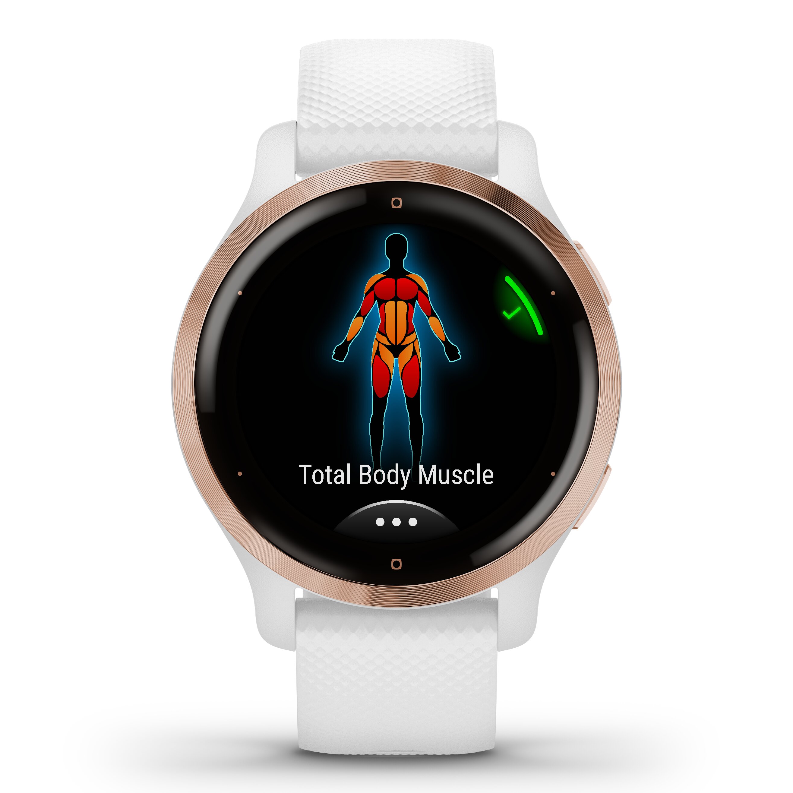Relógio smartwatch Venu 2S Branco / Dourado-7