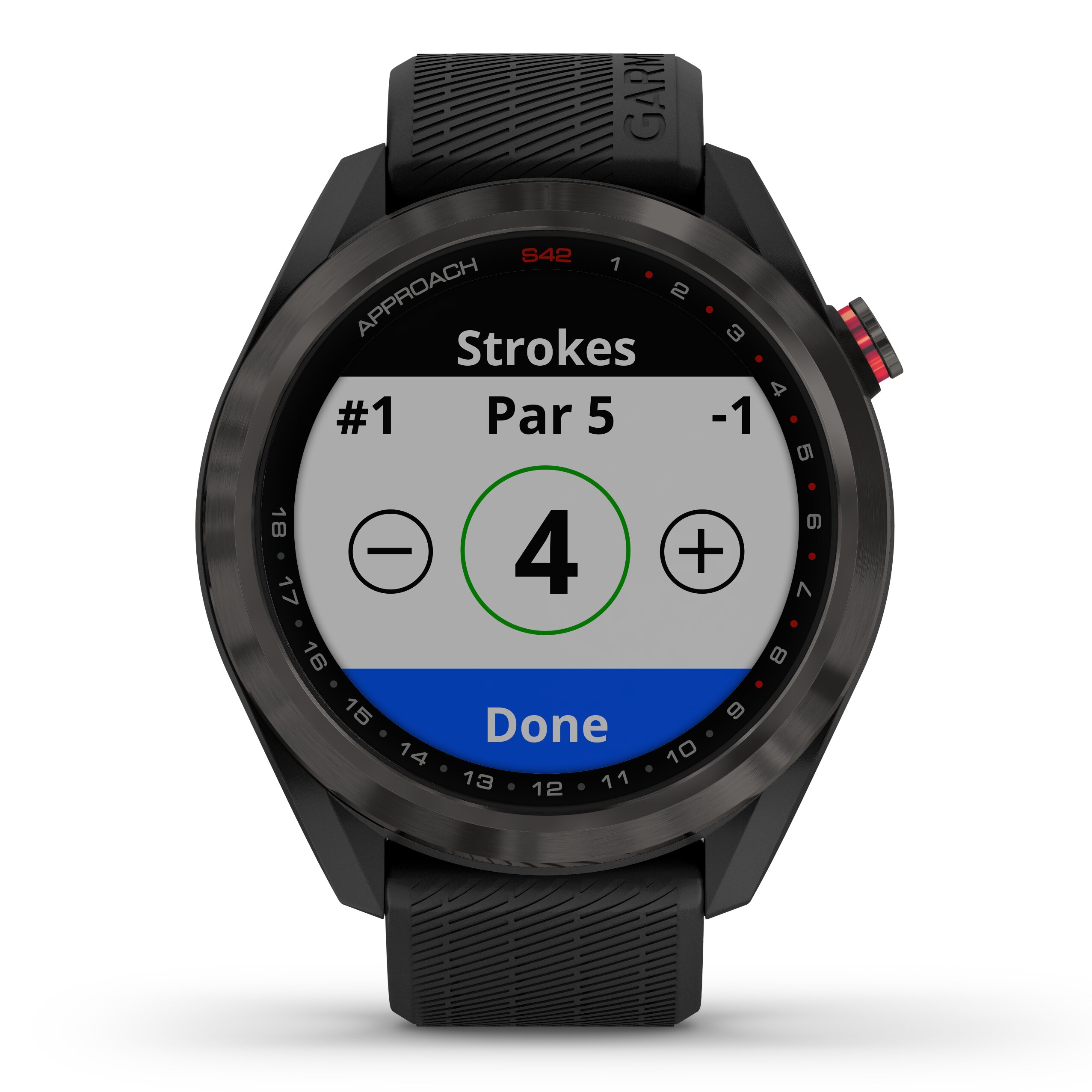 Reloj Smartwatch Approach S42 Garmin - Negro Negro-7