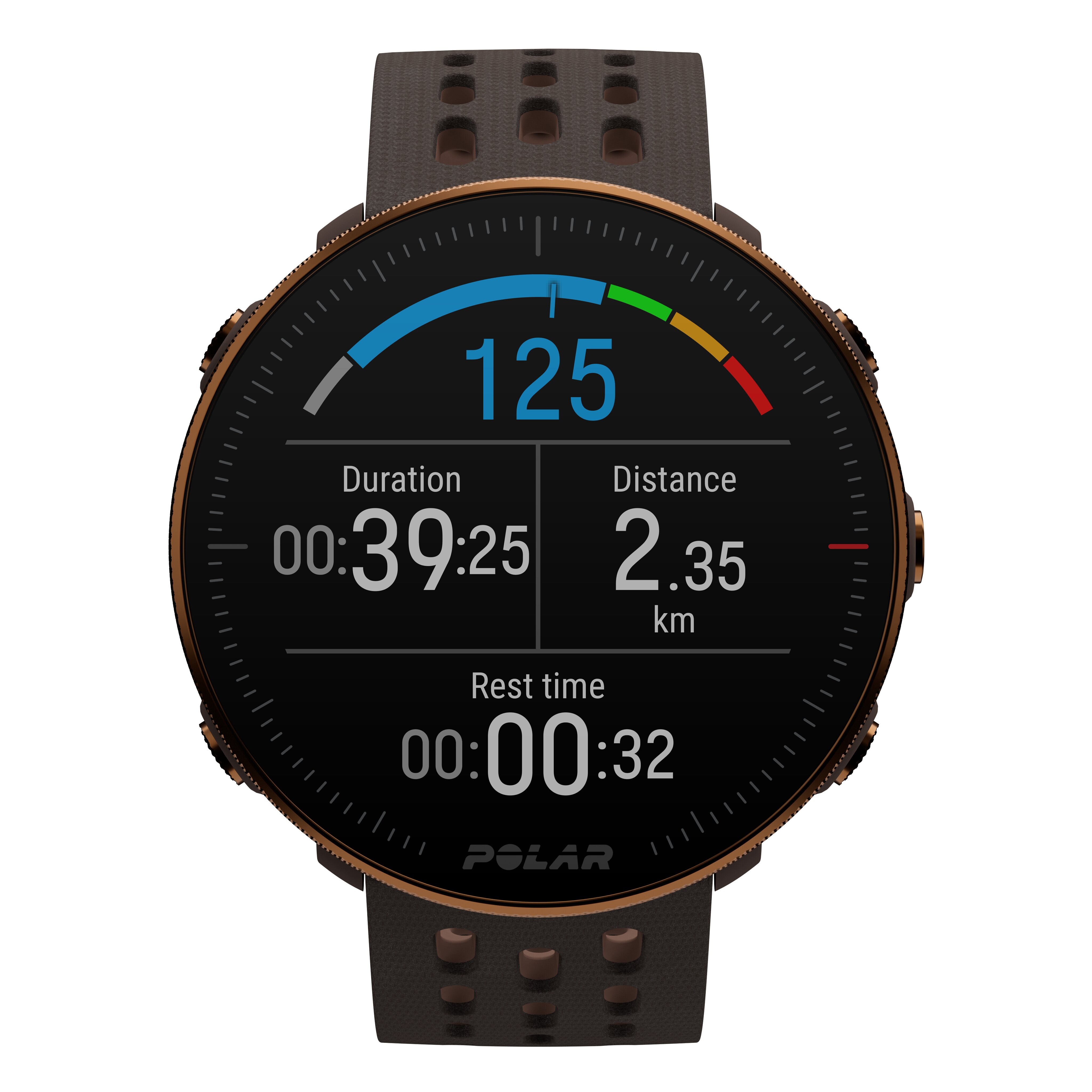 Relógio Smartwarch Vantage M2 Castanho/Cobre-5