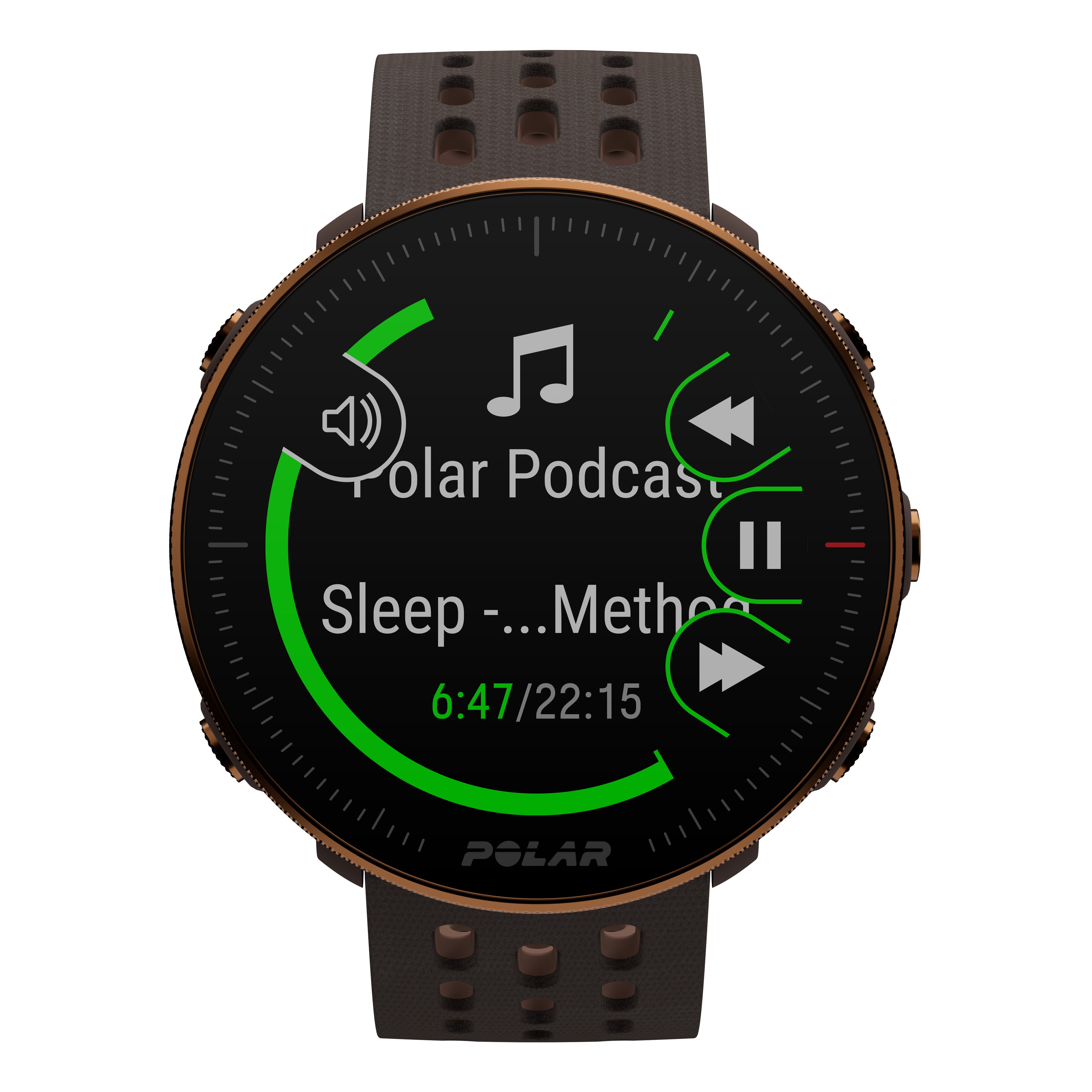Relógio Smartwarch Vantage M2 Castanho/Cobre-8