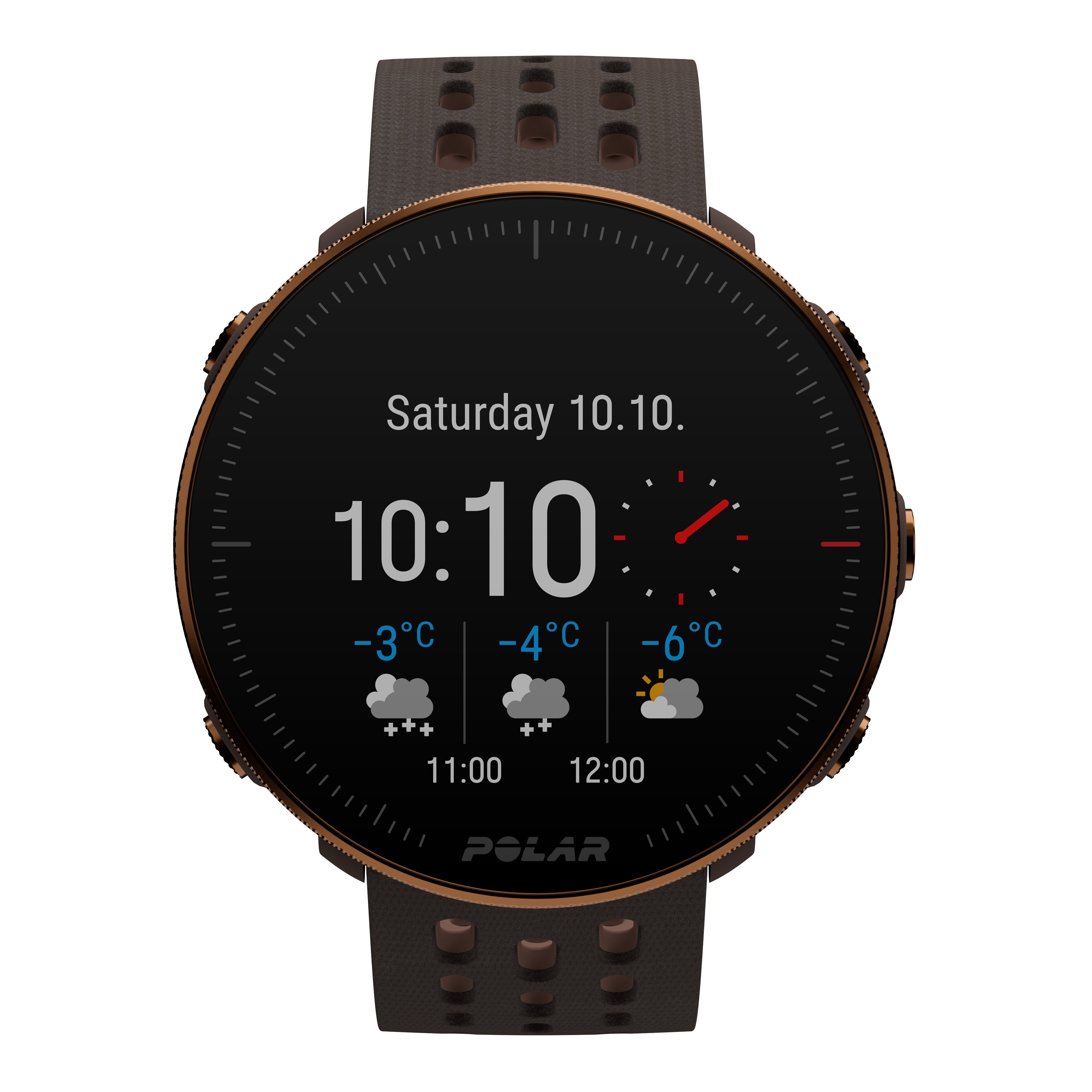 Relógio Smartwarch Vantage M2 Castanho/Cobre-9