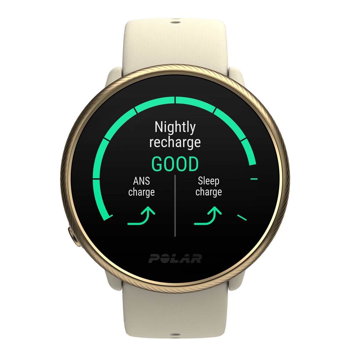 Relógio smartwatch Ignite 2 Tamanho S-L Champanhe/Dourado-4