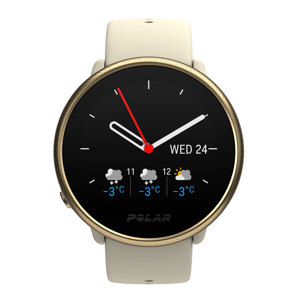 Relógio smartwatch Ignite 2 Tamanho S-L Champanhe/Dourado-6