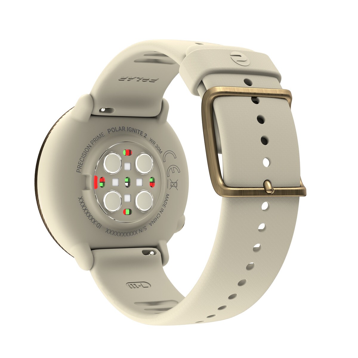 Relógio smartwatch Ignite 2 Tamanho S-L Champanhe/Dourado-8