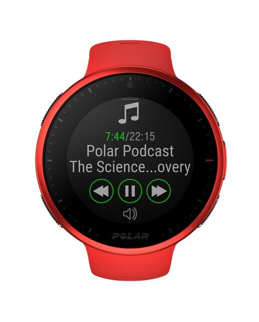 Relógio smartwatch Vantage V2 HR Tamanho M-L Vermelho-10