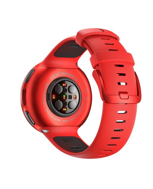 Relógio smartwatch Vantage V2 HR Tamanho M-L Vermelho-13