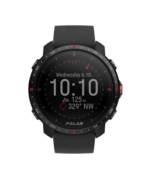 Relógio smartwatch Polar Grit X Pro Zafiro Tamanho M-L Polar Preto-3