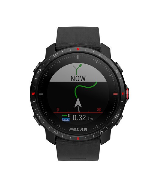 Relógio smartwatch Polar Grit X Pro Zafiro Tamanho M-L Polar Preto-5
