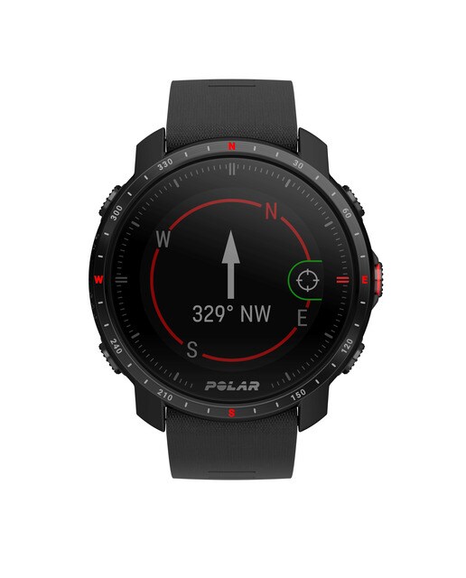 Relógio smartwatch Polar Grit X Pro Zafiro Tamanho M-L Polar Preto-6