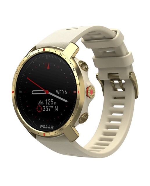 Relógio smartwatch Polar Grit X Pro Zafiro Tamanho S-L Polar Champanhe-1