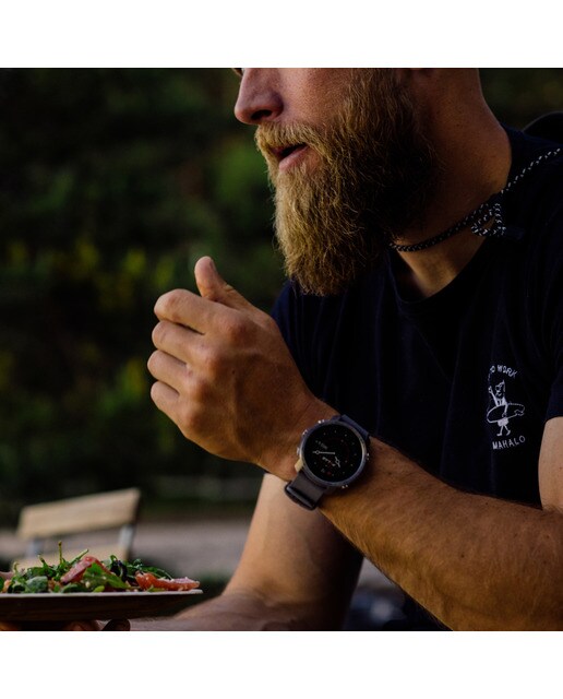 Relógio smartwatch Polar Grit X Pro Zafiro Titan Tamanho M-L Polar Preto/Titânio-16