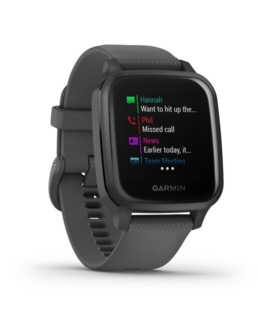 Relógio smartwacht GPS Venu Sq Cinzento-8
