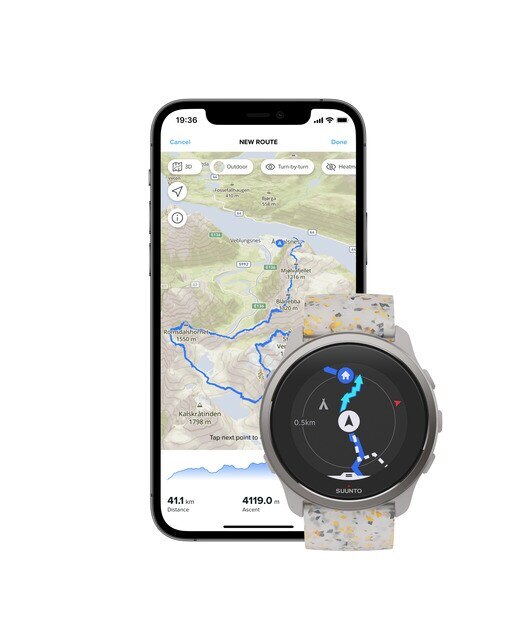 Relógio smartwatch Suunto 5 Peak Branco / Multicolor-9