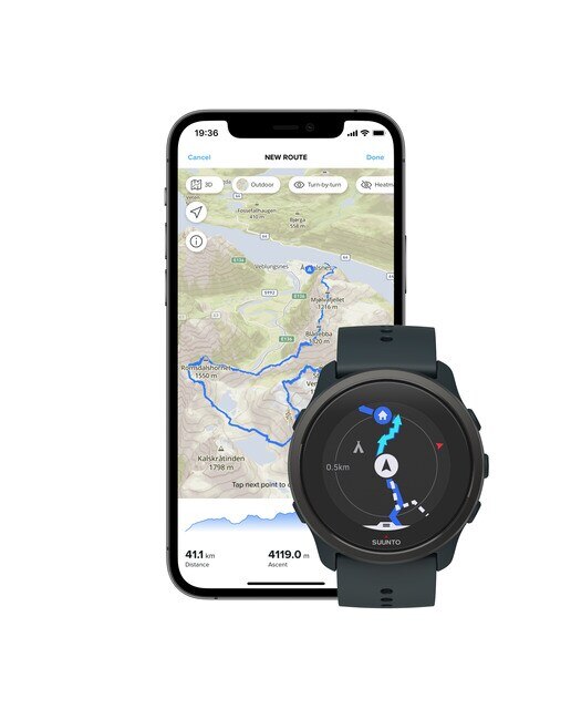 Relógio smartwatch Suunto 5 Peak Verde-escuro-6