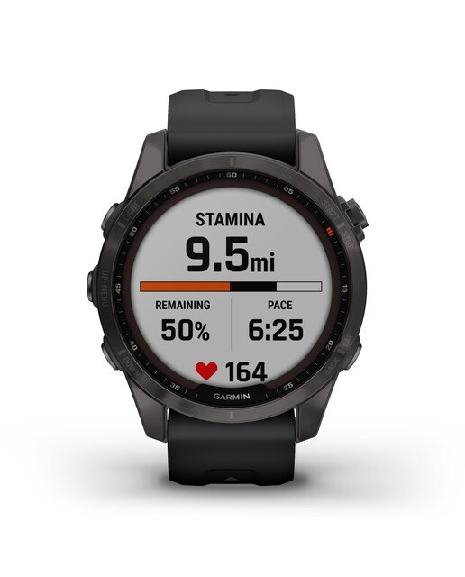 Relógio Smartwatch Fenix 7S Sapphire Solar Preto / Cinzento-7