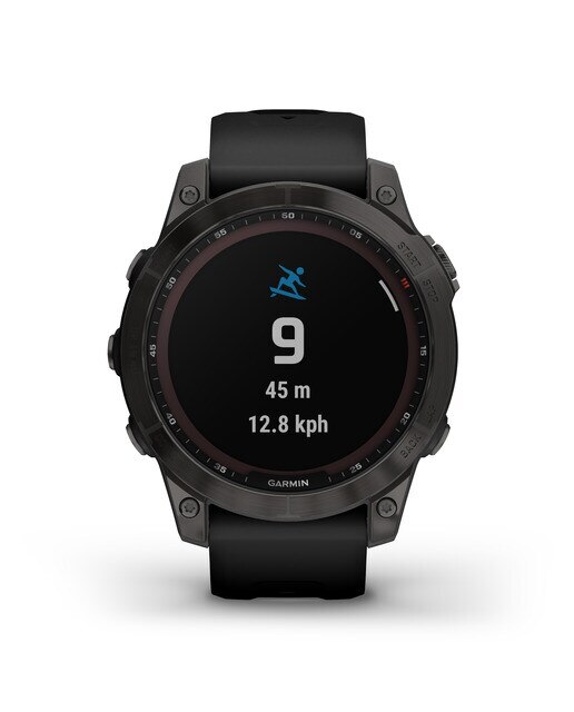 Relógio Smartwatch Fenix 7 Sapphire Solar Preto / Cinzento-6